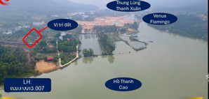 bán lô góc 505m đất, mặt tiền 50m cạnh hồ thanh cao, xây nhà vườn, homestay nghỉ dưỡng hoàn hảo