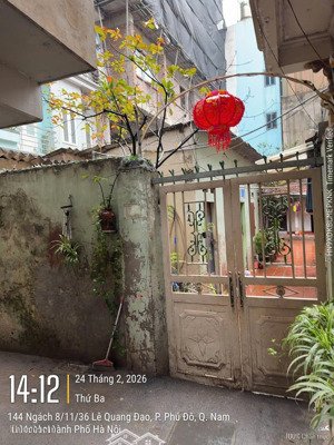 mảnh đất vàng duy nhất tại lê quang đạo , mặt tiền bề thế 5,5m , nở hậu , ngõ thông , kinh doanh