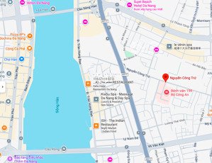 bán lô đất ncc hơn 500m2 mặt tiền nguyễn công trứ trung tâm sơn trà