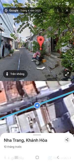 bán nhà 1 trệt 1 lầu hẻm 1 lý ông trọng vĩnh phước (bắc nha trang), mặt tiền 5.3m, đường ôtô, 4 tỷ