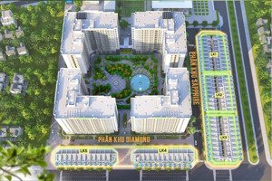 shophouse giá đẹp tại trung tâm khu đô thị long vân, 4,1 tỷ, 75m2, 3pn, 3wc