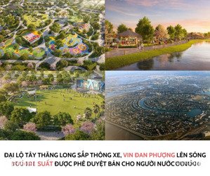 cần tiền bán nhanh căn góc tại dự án vin đan phượng