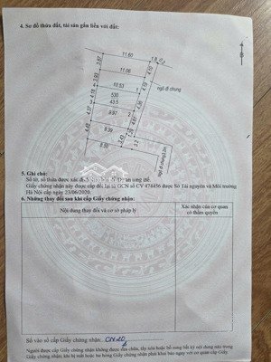 bán căn 43,5 m2 trung tâm phường chương mỹ