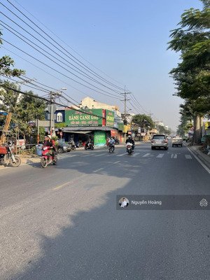 đất mặt tiền kinh doanh sầm uất - đường 20m, vỉa hè 3m - dt 202m2 ngang 6m - cpxd 8 tầng - 14 tỷ tl