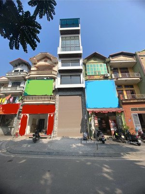 ngọc thụy 48m2 mt 4,5m 8 tầng thang máy vỉa hè 5m đường 12m, kinh doanh, view công viên, 2 thoáng