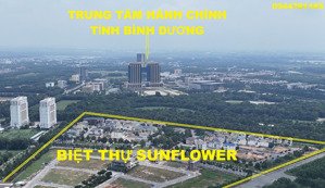 biệt thự 40 triệu/m² cách trung tâm hành chính tỉnh bình dương 500 m