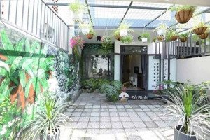 cho thuê nhà 2 tầng đường: lê thước - 3pn - 3wc - sân vườn