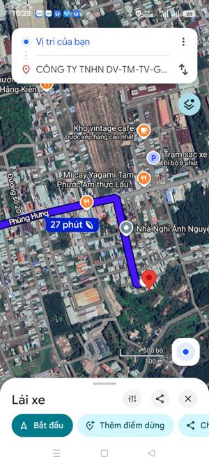 Bán 2 thửa đất ngay đường Phùng Hưng An Phước