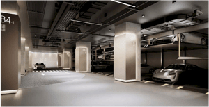 Cho thuê văn phòng DT 650m2 1 sàn The Marc Trần Thái Tông