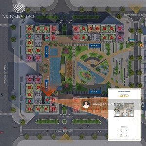 [hot] căn 2pn1wc victoria village chủ thiện chí nhận cọc ngay giá chỉ 4,6 tỷ đã vat