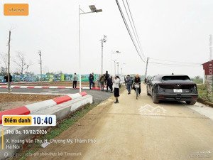 đất lõi hoàng văn thụ chương mỹ 80m² ô tô vào, sổ riêng, giá hơn 1,4 tỷ, sát kcn phú nghĩa