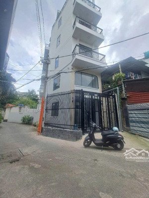 nhà 6 tầng full nội thất đường trường chinh, phường ttn, q12, dt 76m2 (4,8m/6,8mx13,6m), hẻm ôtô