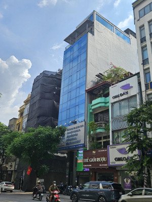 bán tòa văn phòng mặt phố thụy khuê 153m2 thông sàn 8 tầng, mt 6m. hơn 90 tỷ vị trí vip vỉa hè rộng