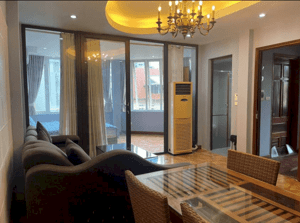 Cho thuê căn hộ giá rẻ 1PN rộng 55m2 tại Tô Ngọc Vân, Tây Hồ, đầy đủ nội thất