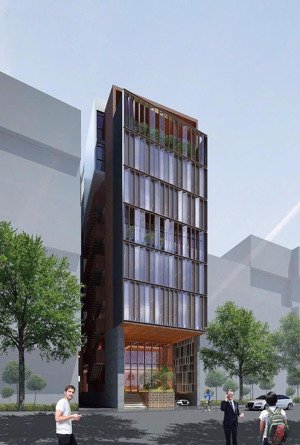 cho thuê toà nhà mặt phố tô hiến thành - hai bà trưng - toà 6 tầng - 2 hầm - đầy đủ pccc