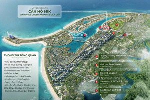 căn hộ biển vinhomes cần giờ giá dự kiến 6x triệu/m2 nhận booking giai đoạn 1
