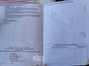 chỉ 470tr, sở hữu ngay 109.7m2, đất diên tân cũ, sát hl62, hợp vk ck trẻ xây nhà