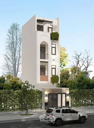 nhà mặt tiền mới xây siêu đẹp - sổ hồng riêng - giá tốt - full nội thất