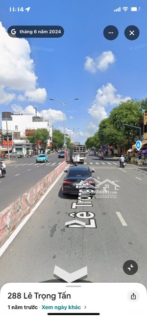 bán đất mặt tiền đường lê trọng tấn. chủ bán giá rẻ so với thị trường