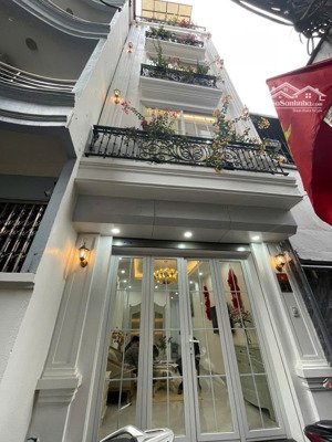 nhà mới 7 tầng thang máy full nội thất xị xò lạc long quân cầu giấy 40m,mt3.6m giá 13.8tỷ sát phố