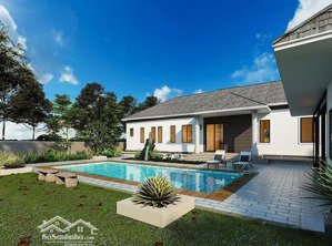 bán đất tặng biệt thự sân vườn, hồ bơi 240m2 khu liên phường cách global city chỉ 1 km giá đầu tư