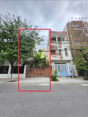 bán đất mt tạ mỹ duật dt 87m ngang 5m đường 5m5