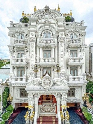 biệt phủ hoàng gia, mt trần văn kiểu, dt 1.200m, công trình quy mô bề thế hiếm có giữa trung tâm.