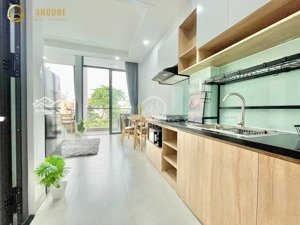 cho thuê căn hộ studio ban công, máy giặt riêng gần sân bay tsn - vincom tân bình