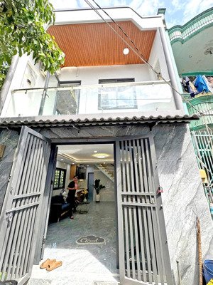 nhà mới 46m2 (4.6x11) hẻm ô tô chiến lược 3pn, ngang gần 5m 4.68 tỷ tl