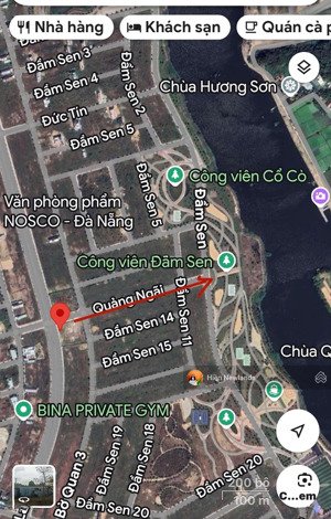 bán đất mặt tiền đường 10,5m quảng ngãi trục đường thông sông khu hoà quý hoà xuân 100m/ 8,2 tỷ