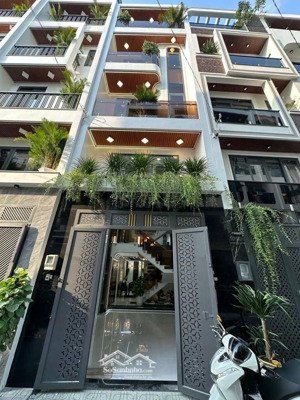 nhà 5 tầng full nội thất khu phân lô đường thạnh xuân 25, phường thạnh xuân, q12, dt 53,5m2 hẻm 7m