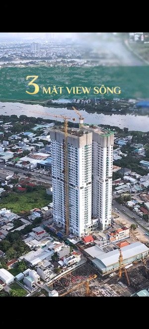 chỉ 10tr/tháng căn 3pn view sông sài gòn + landmark 81 | giỏ cđt