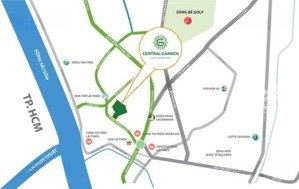 bán đất nền dự án central garden, 4.68 tỉ