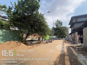 bán nền đất biệt thự giá 197tr/m2 kdc huy hoàng, p. thạnh mỹ lợi, q. 2 cũ