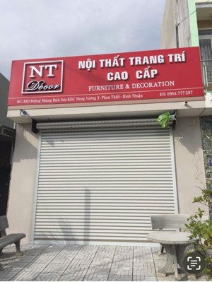 [chính chủ] bán đất kèm shophouse kdc hùng vương, phan thiết - vào ở liền, kinh doanh đa năng