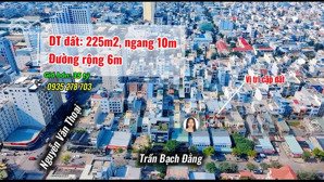 bán cặp đất 225m2, ngang 10m, sát nguyễn văn thoại, cách biển mỹ khê 200m