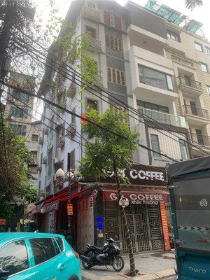 đồng bát - nhà mặt phố - lô góc 80/82m - 6 tầng - 3 mặt đường ô tô tránh - thang máy - 52.5 tỷ