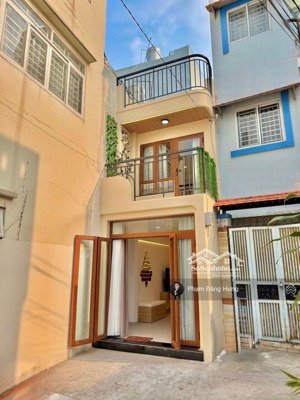 bình thạnh nhà mới xây, full nội thất, hẻm oto chu văn an, gần coopmart, 3 tầng, 42.2m2, 7.6 tỷ tl