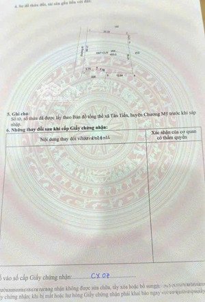 bán đất 453m2 tại xã nam phương tiến, giá 3,4 tỷ, hàng hiếm uy tín