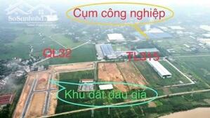 ĐẤT NỀN TL315 GIÁ 12 TRIỆU/M2 - GIỮ VỊ TRÍ ĐẸP TRƯỚC KHI CCN VẬN HÀNH