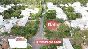 bán lô góc tđc đất lành cách đường phong châu 30m, p. nam nha trang