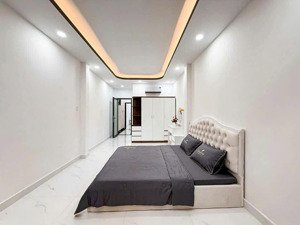 nhà đẹp hẻm xe hơi nguyễn thái sơn p. an nhơn 53m 3 tầng 4pn 9.55 tỷ