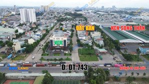 đất kdc thanh lễ ngay vincom 550 trung tâm dĩ an, giá 4,4 tỷ