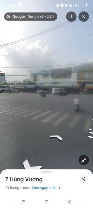 mt hùng vương, trệt, 3 lầu dt 4.8 x 26 m, cn 120 m2, diện tích sàn 325 m2, cách chợ long hoa 100 m