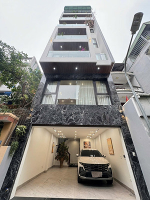 bán nhà nguyễn văn cừ gia thụy long biên - 7 tầng 55m2, thang máy, gara ô tô full nội thất cao cấp