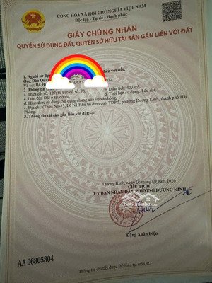 chỉ 1 tỷ x - lô đất tđc hoà nghĩa đường 10m, kdc đông đúc, tiềm năng sinh lời