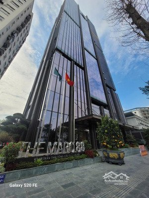 cđt cho thuê văn phòng hạng a the marc 88 trần thái tông 500m2 có cắt nhỏ 100m2 view siêu đẹp