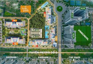 bán shop chân đế g5 g6 sola park. kí trực tiếp cđt. cho thuê dòng tiền từ 70-100tr/tháng