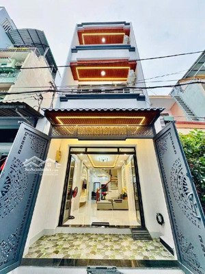 hẻm xe hơi sát mặt tiền - giáp bình thạnh - ngay đại học công nghiệp - 53 m2 - 3 tầng