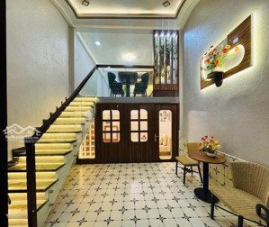 hậu giang - sát chợ lớn - quận 6 - 5 tầng full nội thất - 49m2-hẻm 5m- giá 6.8 tỷ tl